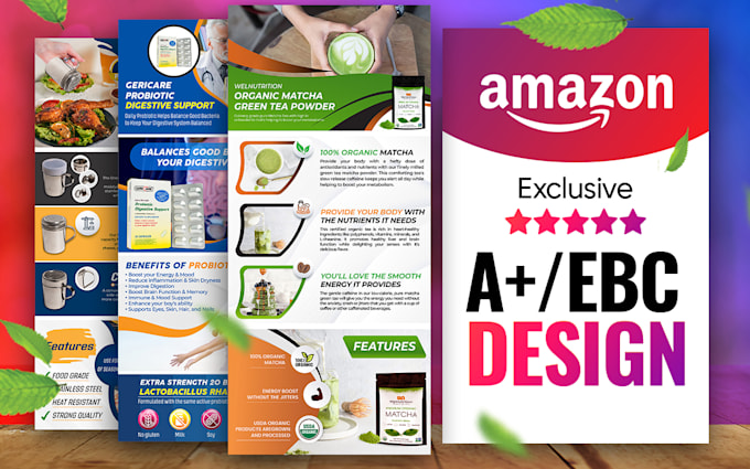 design amazon enhanced brand content and listing images
