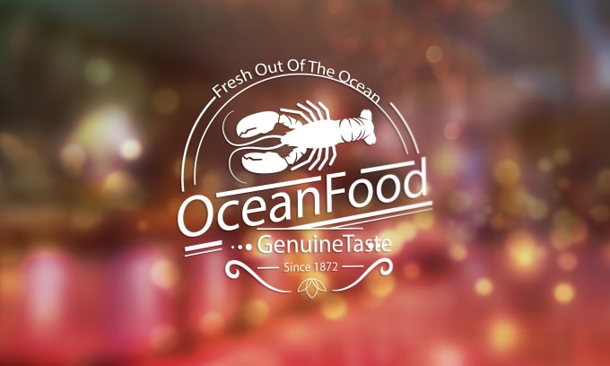 Design Seafood Fast Food Restaurant Food Blog Logo By Shahiduzzaman1 Fiverr