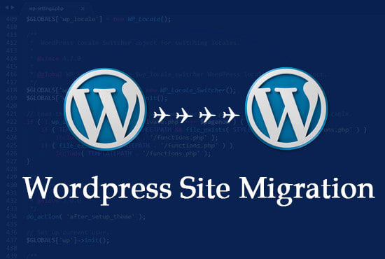 transfer wordpress site old host to new host