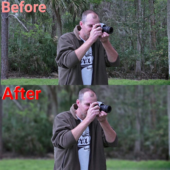 Do dslr blur focus effect background retouching editing by Amitdeb Fiverr