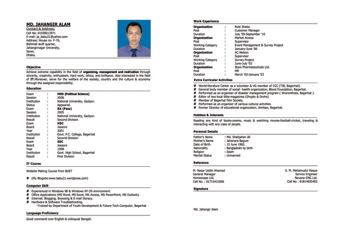Design Cv And Resumes In A Very High Vocabulary By Farhan Abbas