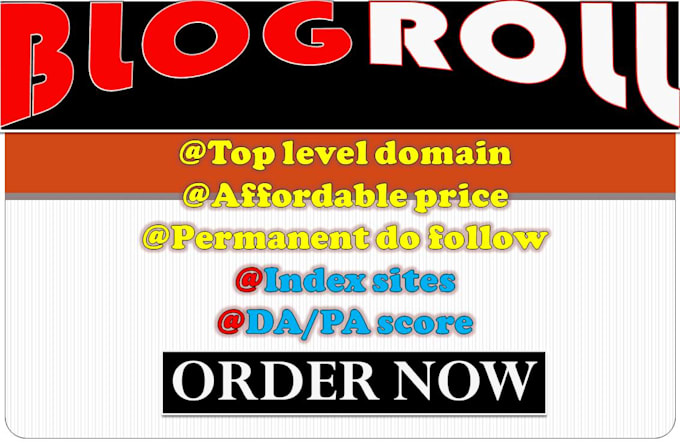 give blogroll on 100xsites top level domain