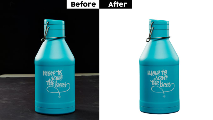 do product photo editing and background removal