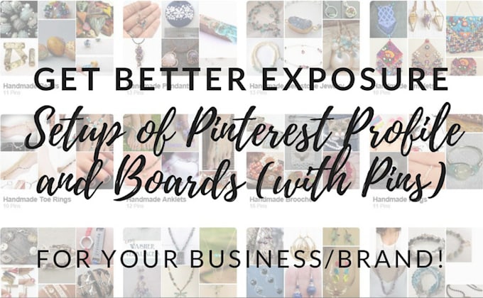 setup and optimize pinterest profile and boards