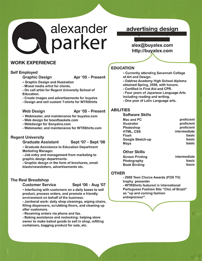 Cv tips