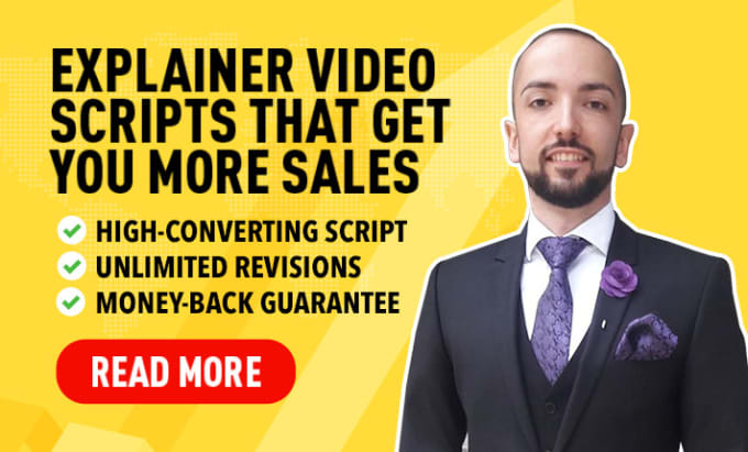 Hire a freelancer to write an explainer video script that sells like crazy