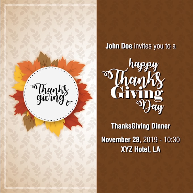 create a beautiful thank you card