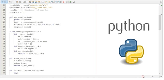 Write advanced python script by Muhammadraghib | Fiverr