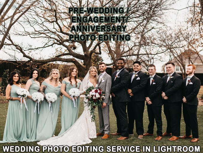 Photo culling, wedding photo editing in lightroom by Carddesignrr | Fiverr