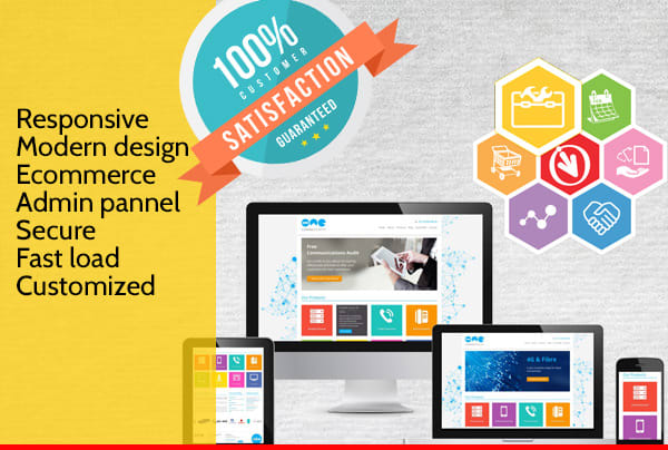 create wordpress website design, website development