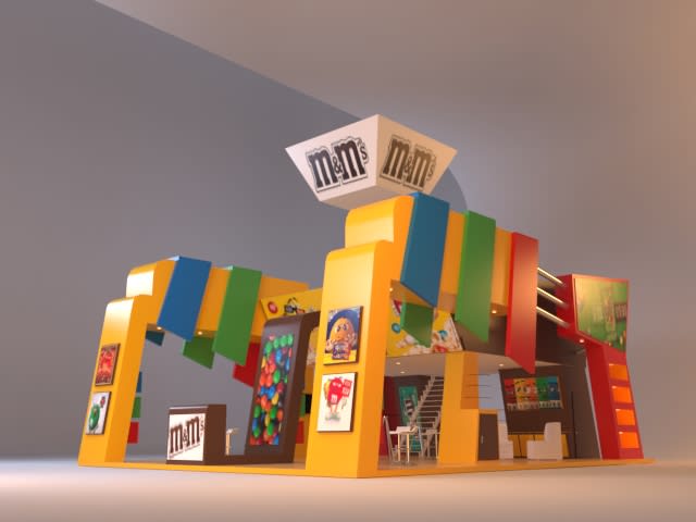 create innovate and amazing stand design 3d for your expo
