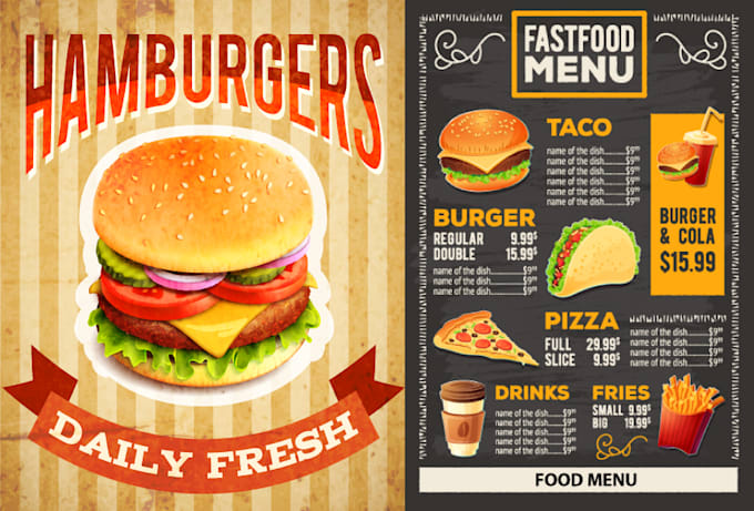 food poster for you