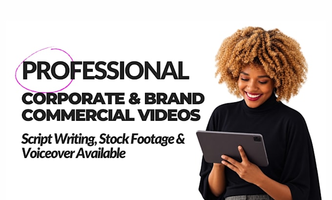 create a corporate video ads for you