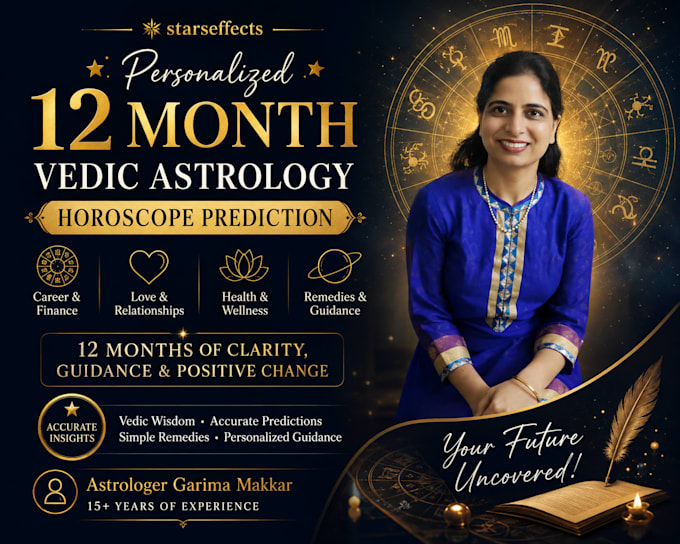 predict your next 12 months using vedic astrology