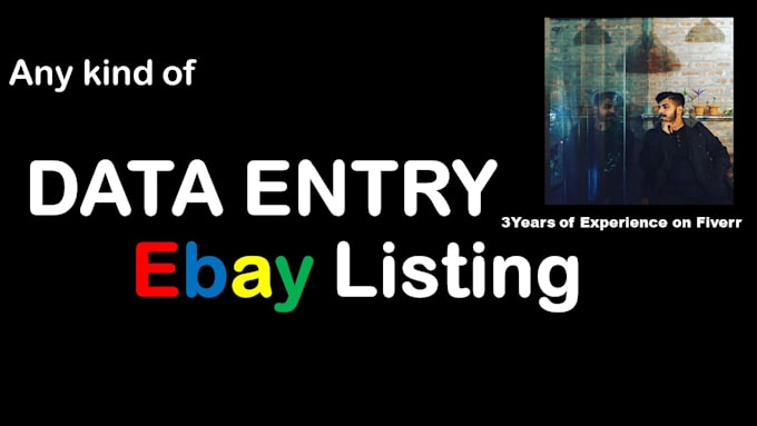 do ebay listing, shopify listing and all types of product listing