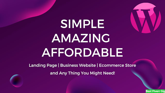 create a responsive wordpress website free consultancy