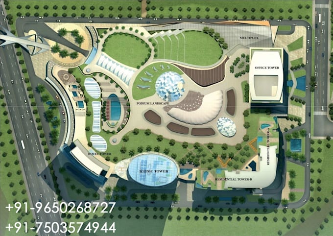 do architectural site plan and landscape design