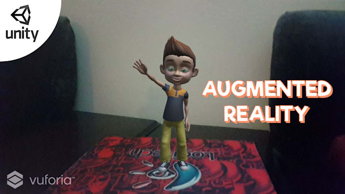create vuforia augmented reality app or game in unity 3d