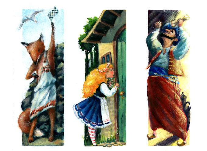 draw illustrations for childrens book