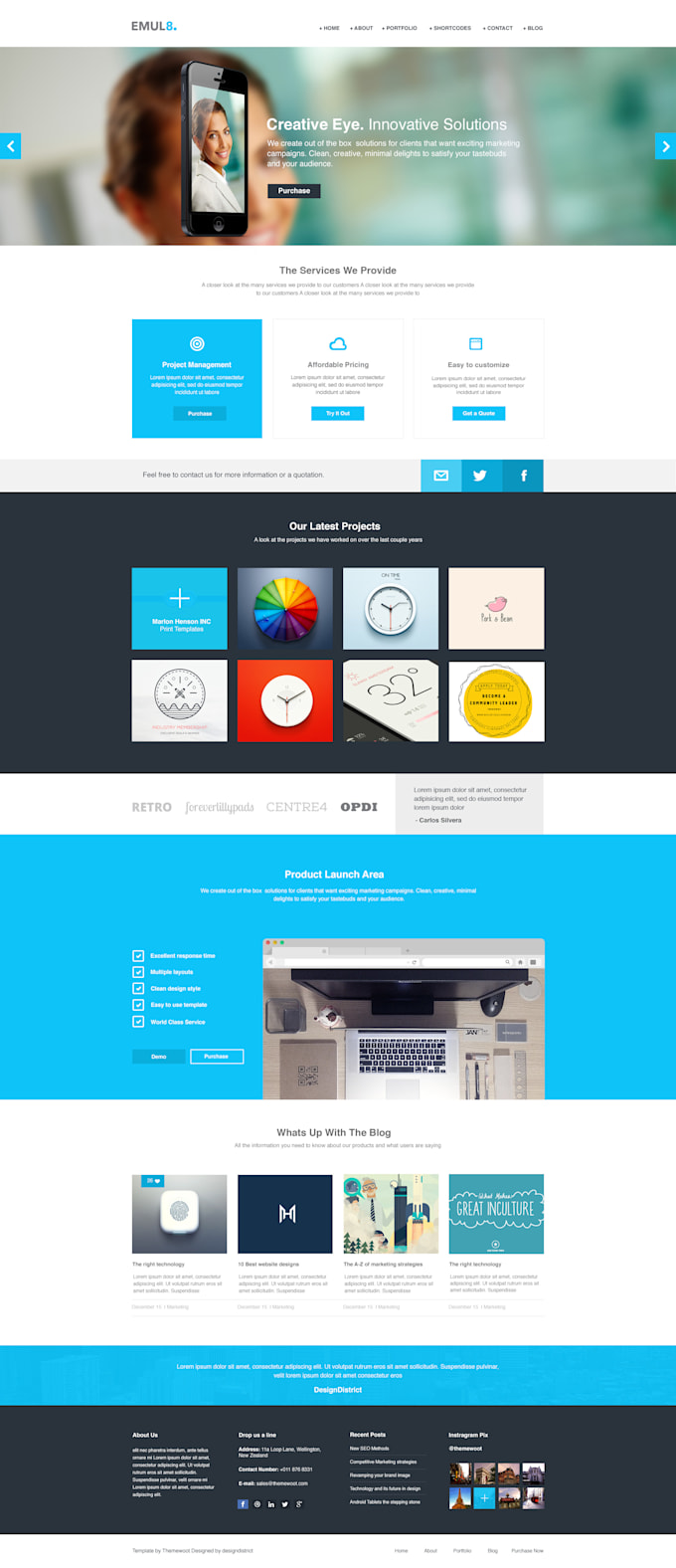 Can create a professional fully responsive web design by Vinaydubey287 ...