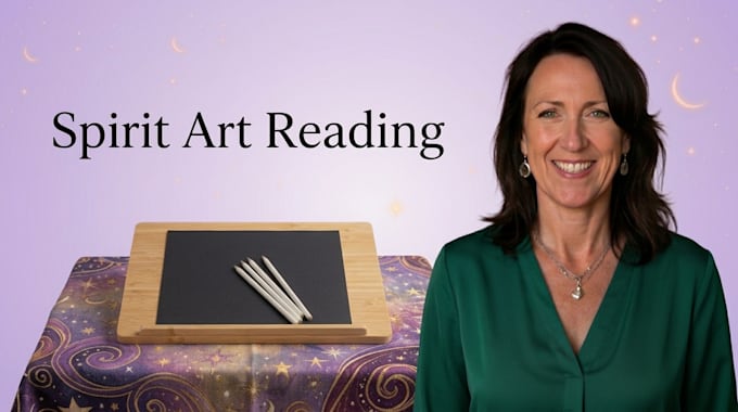 draw spirits with you and give you a psychic medium reading