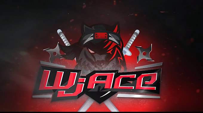 do custom logo animation for vtuber, youtube, kick twitch or brand