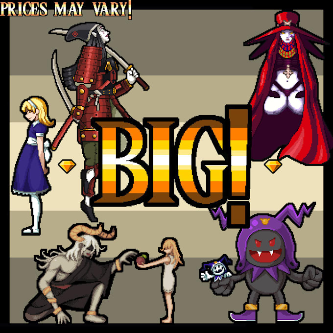 do any pixel art you want