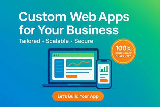 build custom web applications tailored to your unique business needs