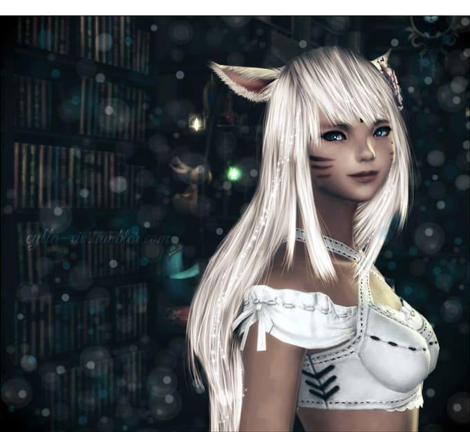 edit screen shots for final fantasy xiv or blade and soul.