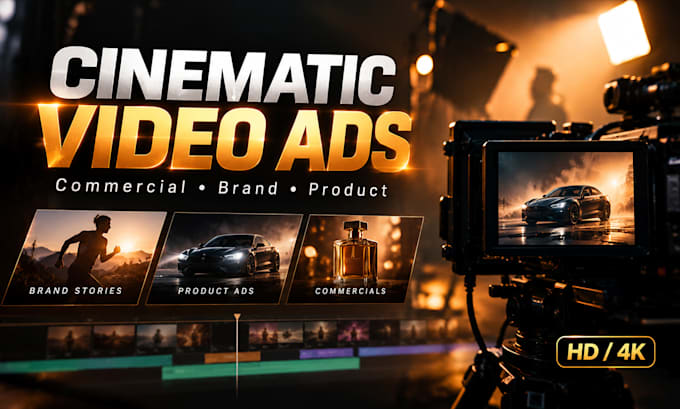 create cinematic commercial video ads for your business