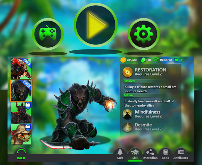 Design Your Game Title Gui And Icon By Prinxese