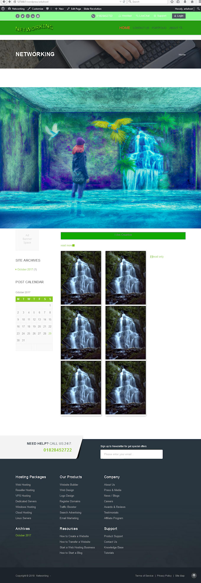 Design html and css webpage design by Absaruddin1 | Fiverr