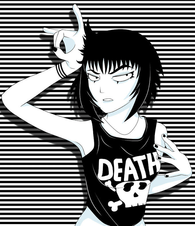 Draw Custom Anime Style Your Photo Japanese Cartoon Portrait Picture By Soichirin