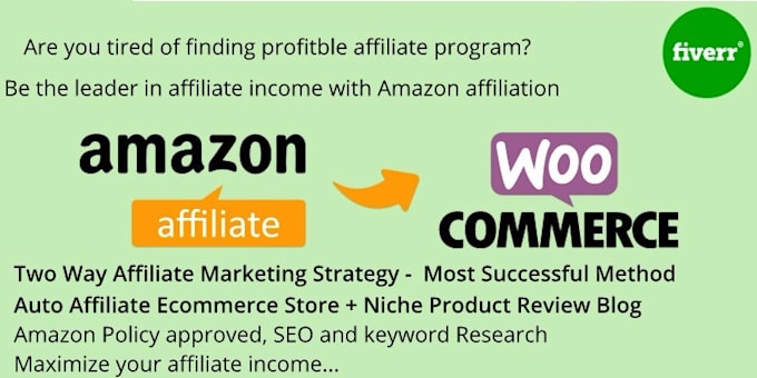 build SEO optimized affiliate store with blog