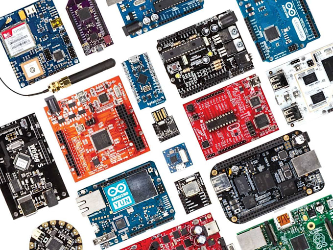 develop microcontroller firmware and design schematics for your embedded project