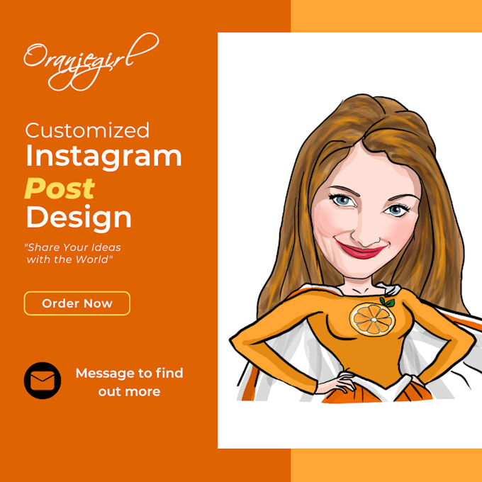 design attention grabbing instagram post graphics