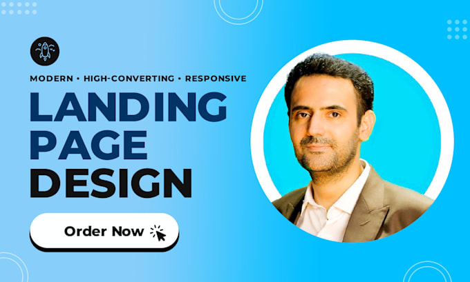 design a modern landing page, squeeze page, or sales funnel