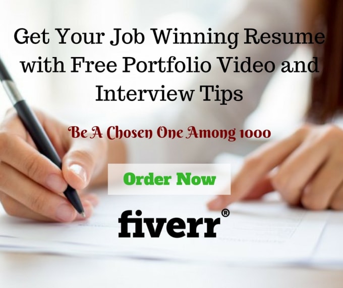 Craft Best Cv With Free Portfolio Video And Interview Tips By