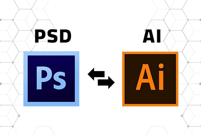 convert any file to PSD, ai, or PDF
