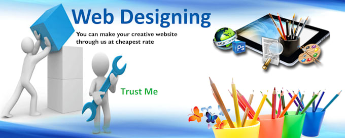 design modern and responsive web site