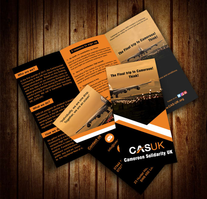Hire a freelancer to create outstanding tri fold brochure design within 24 hours