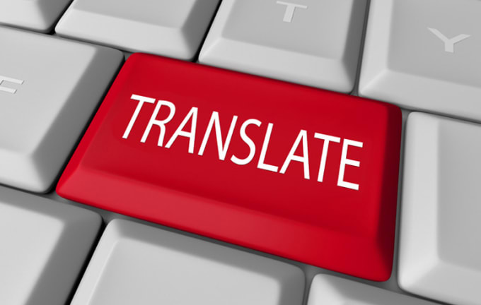 Translate Anything You Need From English German Croatian By Klifer