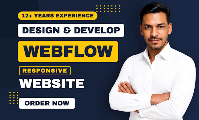 be your webflow expert, webflow website design or develop, figma to webflow