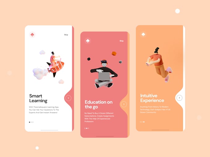design a mobile app UI UX for startups and saas in figma