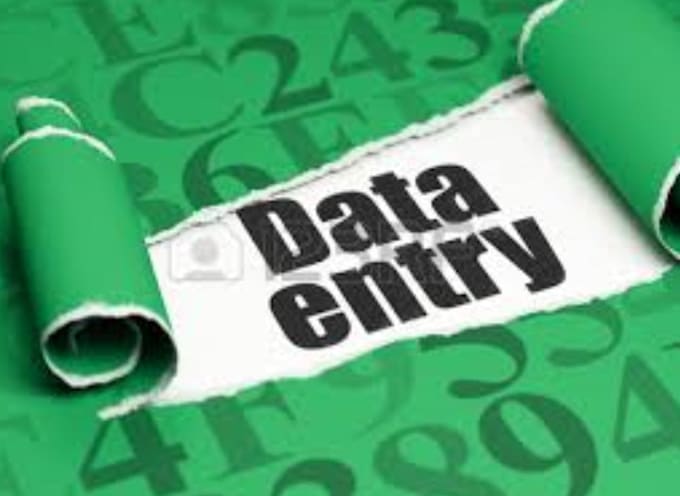 do any kind of data entry and web research