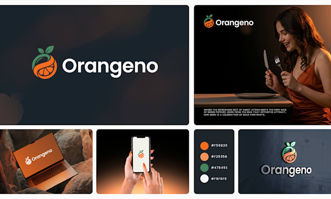 do modern logo design for your business or brand