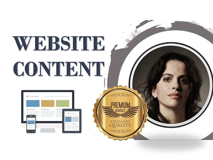 write professional website content