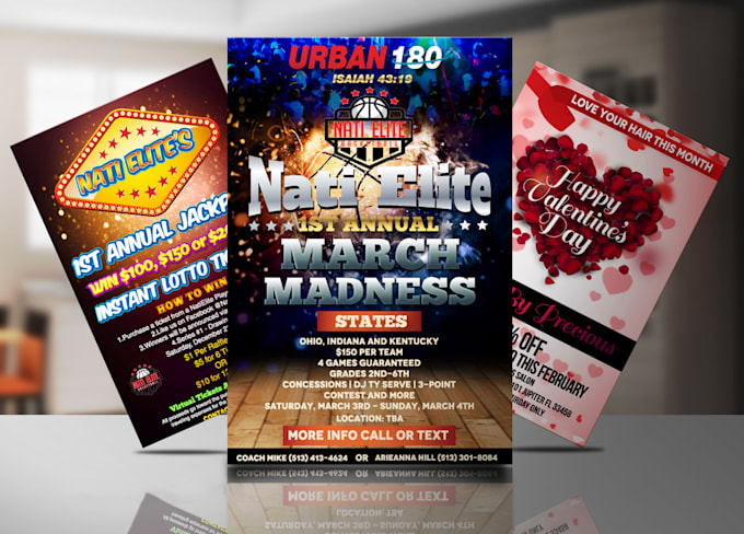 design professional business flyer