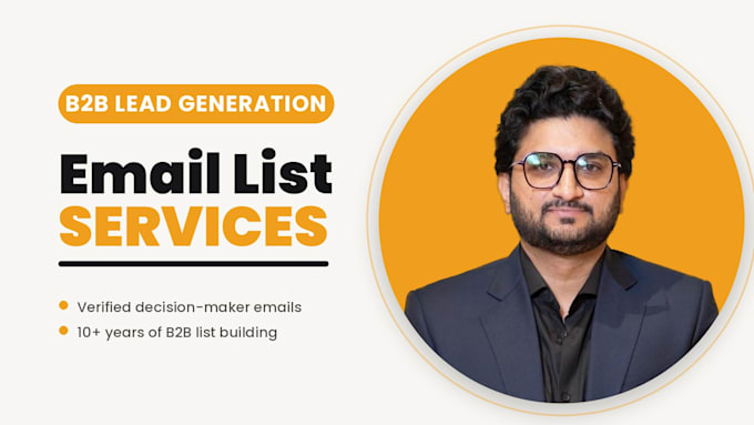 build b2b lead generation email list for potential sales