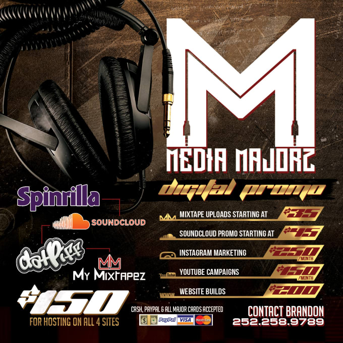 upload your single or mixtape to mymixtapez and spinrilla